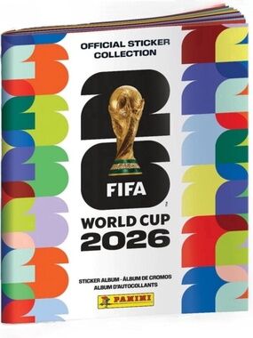New 3 Panini FIFA World Cup 2026 Albums - soft cover Multicolor Graphic